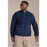 Craghoppers Men's National Trust Lathkill II Jacquard Fleece Jacket in Navy | Size: Large