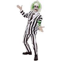 Beetlejuice Men's Costume Set in Black | Size: Large