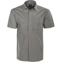 Projob Men's Cotton Chest Pocket Shirt in Dark Grey | Size: XS