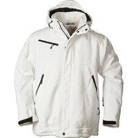 Printer Men's Skeleton Soft Shell Jacket in White | Size: 2XL