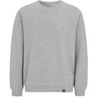 Cottover Men's French Terry Crew Neck Sweatshirt in Grey | Size: Small