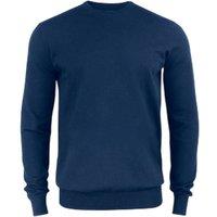 Cutter & Buck Men's Oakville Crew Neck Jumper in Dark Navy | Size: Large