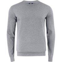 Cutter & Buck Men's Oakville Crew Neck Jumper in Grey | Size: Medium