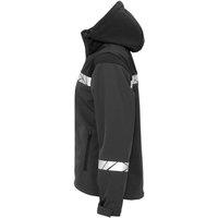 Projob Men's 7417 Reflective Detail Soft Shell Jacket in Grey | Size: 3XL