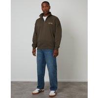 threadbare Men's Baggy Fit Jeans in Blue | Size: 32R