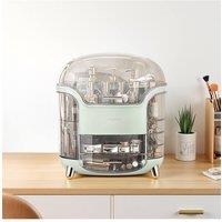 Garden Sanctuary Dustproof Cosmetic Storage Organizer in Light Green