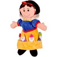 Fiesta Crafts Snow White Hand Puppet & 7 Dwarfs Finger Puppets
