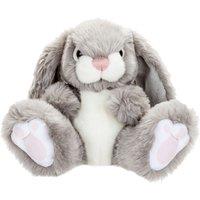 VFM e-Store Grey Bunny 20cm Plush Milly Rabbit Lifelike Premium Fluffy Toy