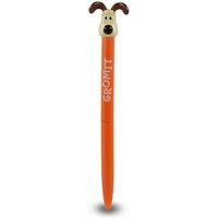 Wallace & Gromit Gromit' Metal Pen with 3D Topper in Orange