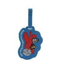 Wallace & Gromit Luggage Tag PU Shaped - (Gromit) in Blue
