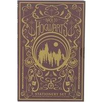 Harry Potter 'Back To Hogwarts' Stationery Gift Set in Brown