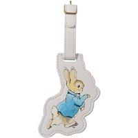 Peter Rabbit Luggage Tag PU Shaped in White