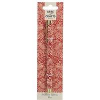 William Morris Pen - ACS (Morris Raspberry) in Red