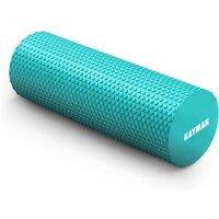 Kayman Sports Foam Roller - Self Massager for Back, Legs & Yoga (44.5 x 15cm) in Green | Size: 44.5 x 15 cm