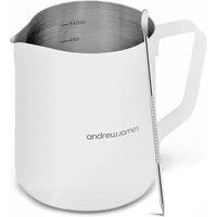 Andrew James 600ml Milk Jug in White