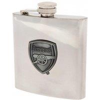 Arsenal FC Hip Flask in Silver