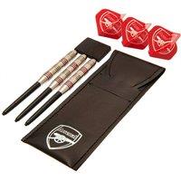 Arsenal FC Crest Darts Set (Pack of 10) in Black