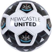 Newcastle United FC Hexagon Football in Black | Size: 3