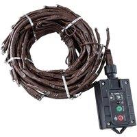 Kelvenix LED Willow Fairy String Lights Garden Outdoor in Brown | Size: 0.6m2