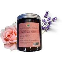 Natural Spa Cosmetics Wildflower Wisp Hand-Poured Coconut Wax Candle | Size: Small