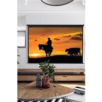 Living and Home 120" Manual Wall Mounted Projection Screen