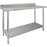 Monstershop Commercial Stainless Steel Catering Table - 5ft Wide in Silver