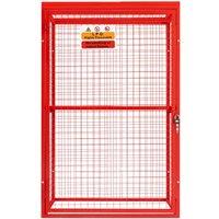 Monstershop Red Gas Bottle Collapsible Mesh Cage - 181cm x 116cm x 57cm | Size: 181 cm x 116 cm x 57 cm