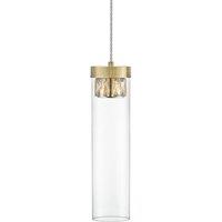 Netlighting Gem Slim Pendant Ceiling Light Antique Bronze 1x G9