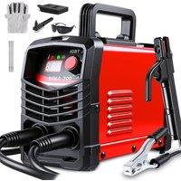 Ventryn Mini Inverter Welder ARC MMA-300, IGBT Electric Welding Machine in Red