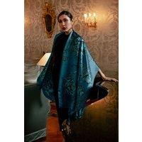 Elizabetta Boutique Women's Isabella - Silk Scarf Shawl in Blue