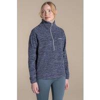 Craghoppers Women's Esk II Half Zip Fleece in Light Grey | Size: 14