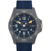 Timex Men's TW2V40300 Sports 46mm Quartz Watch in Blue
