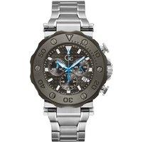 Gc Men's Y63002G5MF Sport Chic 44mm Quartz Watch in Silver