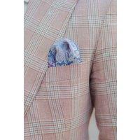 Elizabetta Boutique Men's Assisi - Double Sided Silk Pocket Square in Lavender