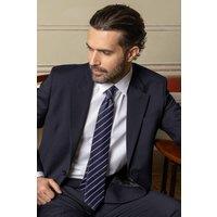 Elizabetta Boutique Men's Esino - Silk Jacquard Tie in Dark Blue | Size: Standard
