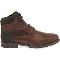 Rieker Men's 'Lennox' Lace Up Boots in Brown | Size: 9.5