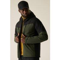 Regatta Men's Waterproof Hooded Highton Stretch Padded Jacket in Khaki | Size: 2XL