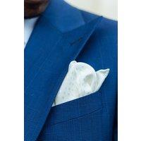 Elizabetta Boutique Men's Corelli - Silk Pocket Square in Off-White