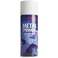 Plastikote Metal Primer Spray White 400Ml