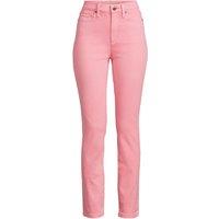 Lands' End Women's Plus Slim Leg Ankle Jeans, High Waisted in Pink | Size: 20