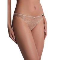 Aubade Women's Sound of Heart Italian Brief in Nude | Size: 12