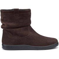 Hotter Women's Wide Fit 'Sprite' Ankle Boots in Chocolate | Size: 4