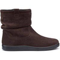 Hotter Women's Wide Fit 'Sprite' Ankle Boots in Chocolate | Size: 5