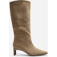 Where's That From Women's Mckinley Knee High Straight Heel Boot in Taupe | Size: 7