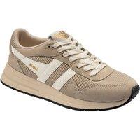 Gola Classics Women's 'Delta' Lace-Up Trainers in Light Tan | Size: 5