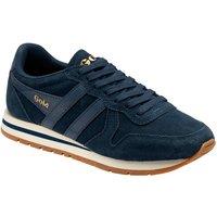 Gola Classics Women's 'Daytona Suede' Lace-Up Trainers in Navy | Size: 5