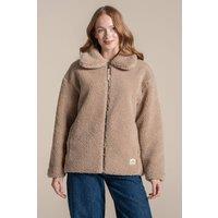 Craghoppers Women's Harpa Lightweight Fleece Jacket in Beige | Size: 14