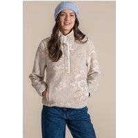 Craghoppers Women's National Trust Rosemary II Overhead Fleece in Beige | Size: 10
