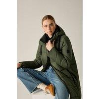 Regatta Women's Hooded Eryn Quilted Jacket in Khaki | Size: 16