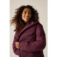 Regatta Women's Insulated Eloria Quilted Jacket in Plum | Size: 20